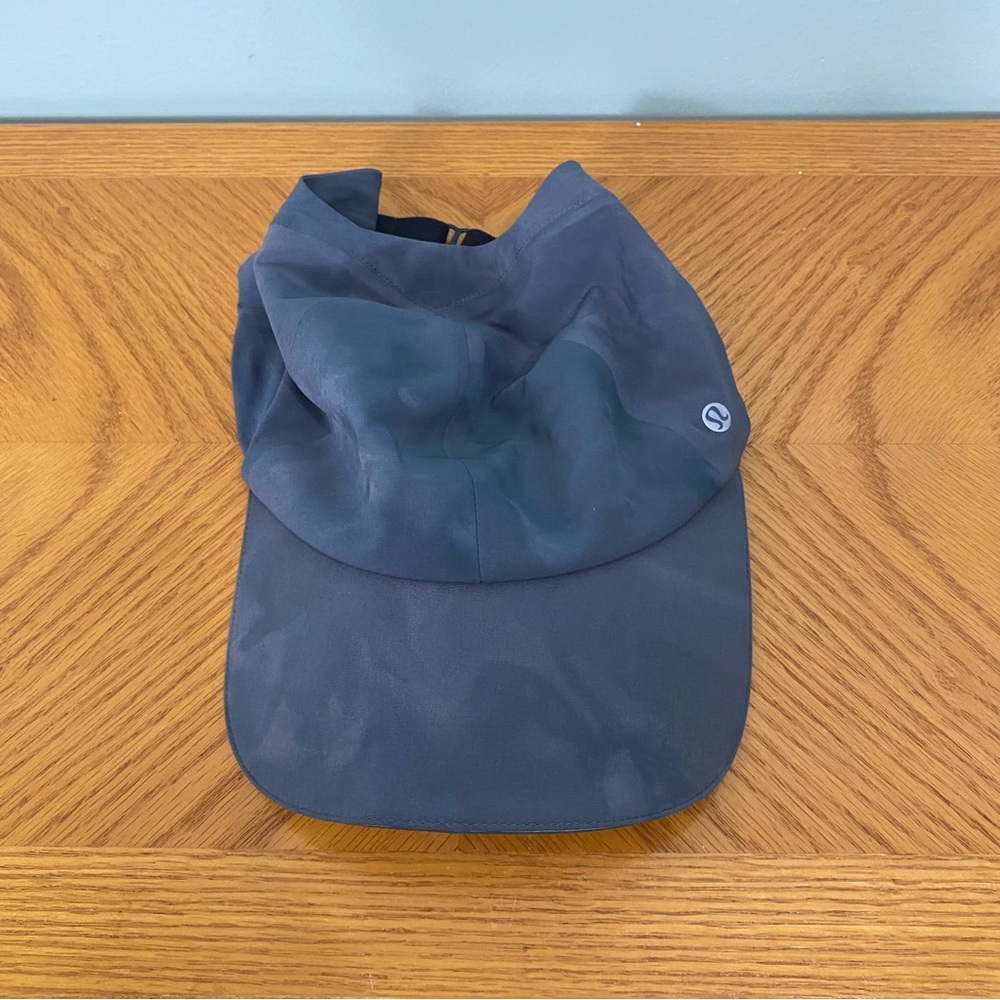 Lululemon Fast and Free Ponytail Running Hat Cap Tie Dye